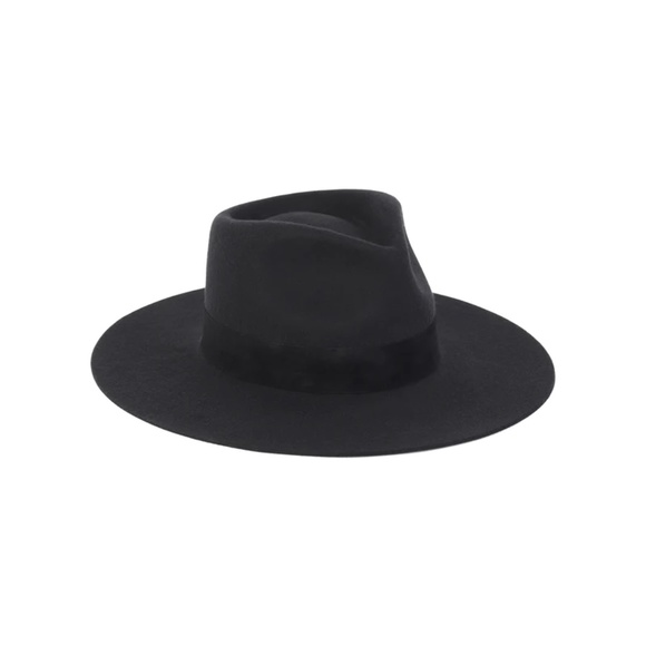 Lack Of Color Fedora Hat THE MIRAGE - BLACK main image 6